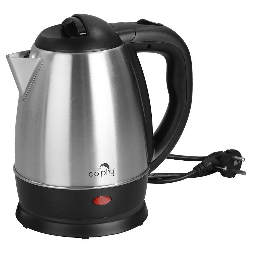 Dolphy 1.2L Electric Kettle Silver DKTL0009