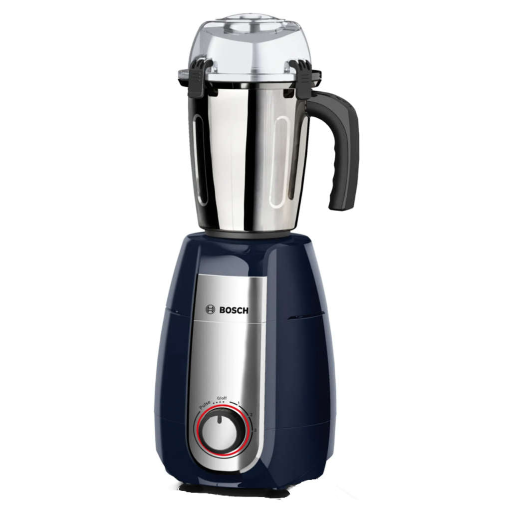 Bosch TrueMixx Style 4 Jars Mixer Grinder 750W Midnight Blue MGM6642DIN