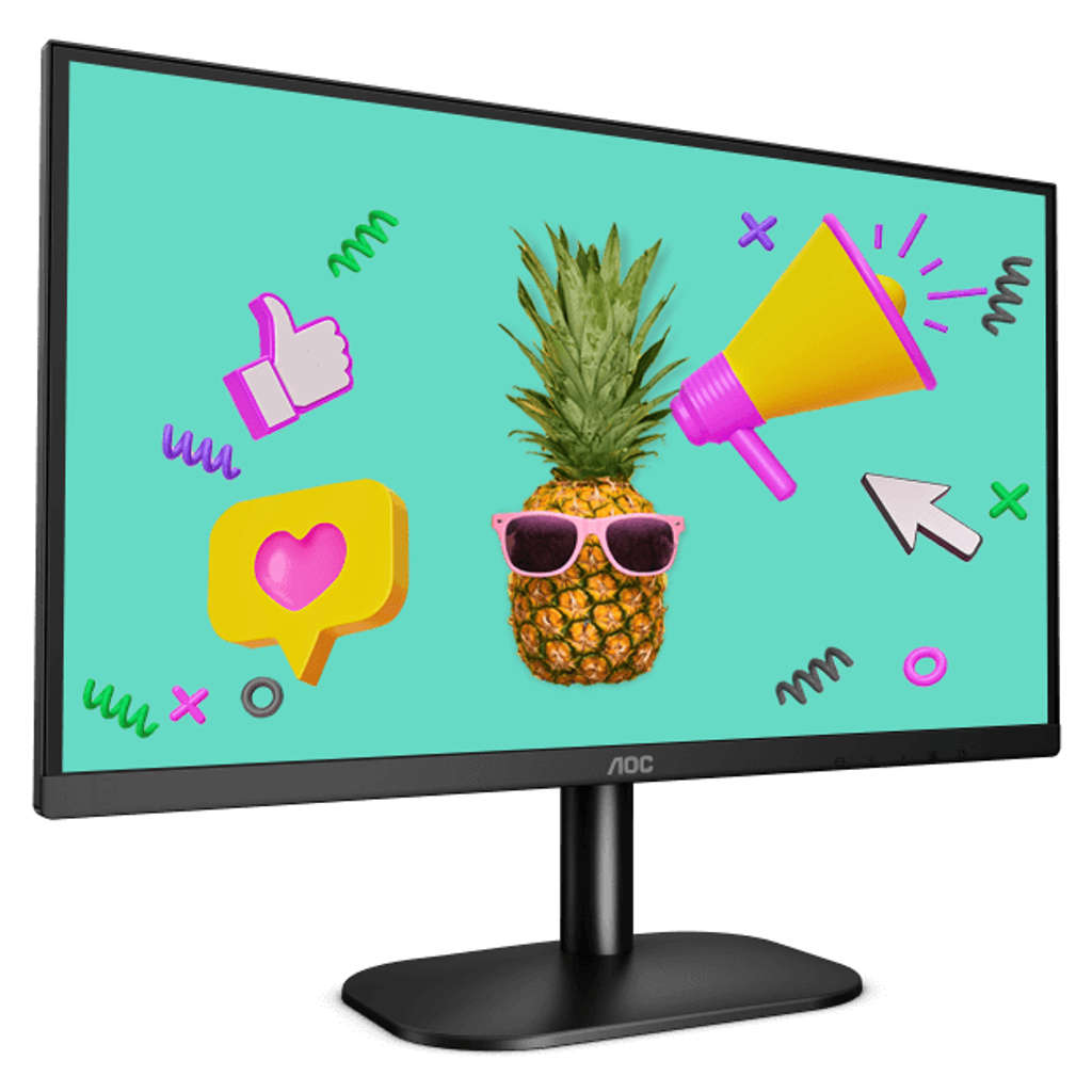 AOC Full HD VA Borderless Ultra Slim Monitor 23.8 Inch 24B2XHM