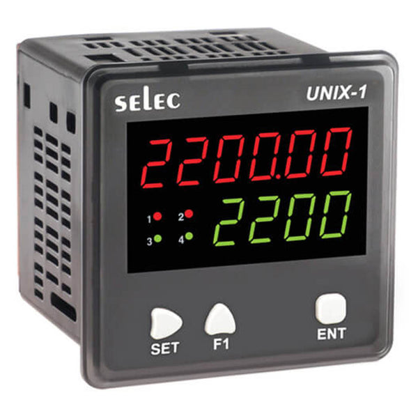 Selec Economical PLC With Temperature Current Voltage AI UNIX-1