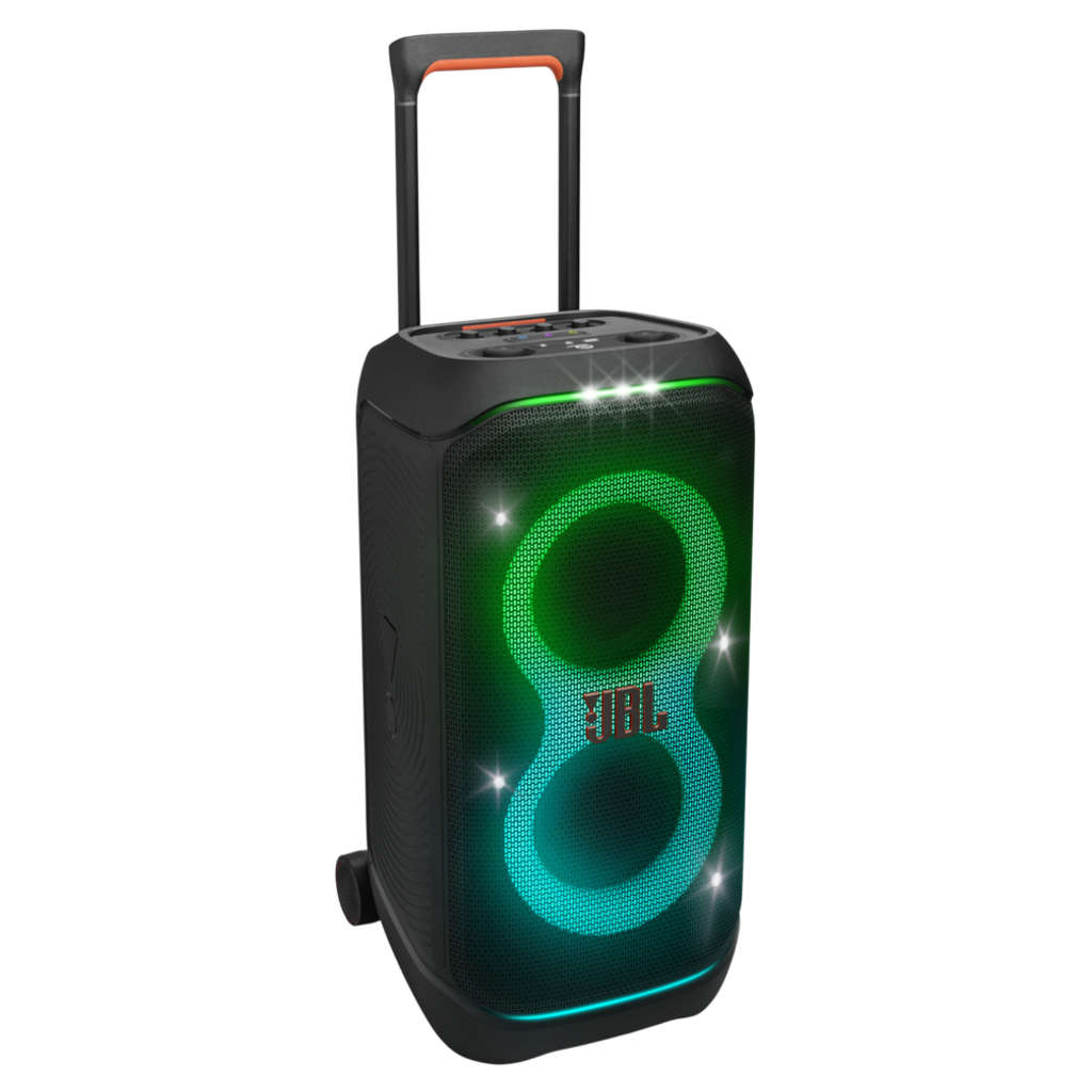 JBL PartyBox Stage 320 Party Speaker With Tele Handle & Wheels Black JBLPBSTAGE320IN