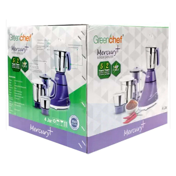 Buy Greenchef Mercury Plus Mixer Grinder Jars Purple Online at