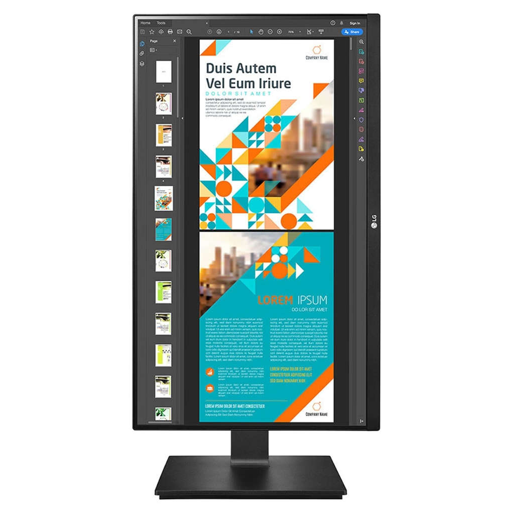 LG QHD IPS Monitor With AMD FreeSync 23.8 Inch Black 24QP550