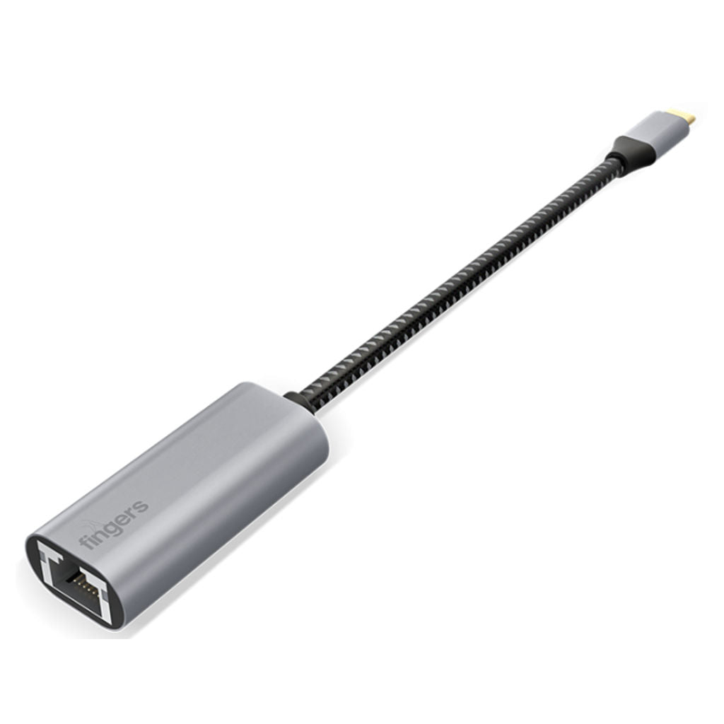Fingers GigaSpeed Type-C To Giga LAN RJ45 Adapter