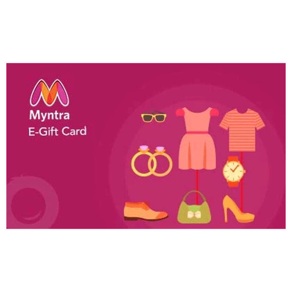 Buy Myntra E-Gift Card Rs 500 Online at Bestomart