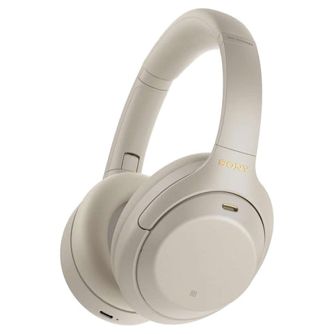 Sony Wireless Noise Cancellation Bluetooth Over Ear Headphones Platinum Silver WH-1000XM4