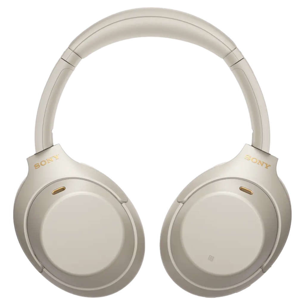 Sony Wireless Noise Cancellation Bluetooth Over Ear Headphones Platinum Silver WH-1000XM4
