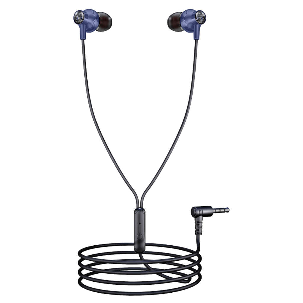 Fingers Beautific2 Wired Earphone Imperial Blue