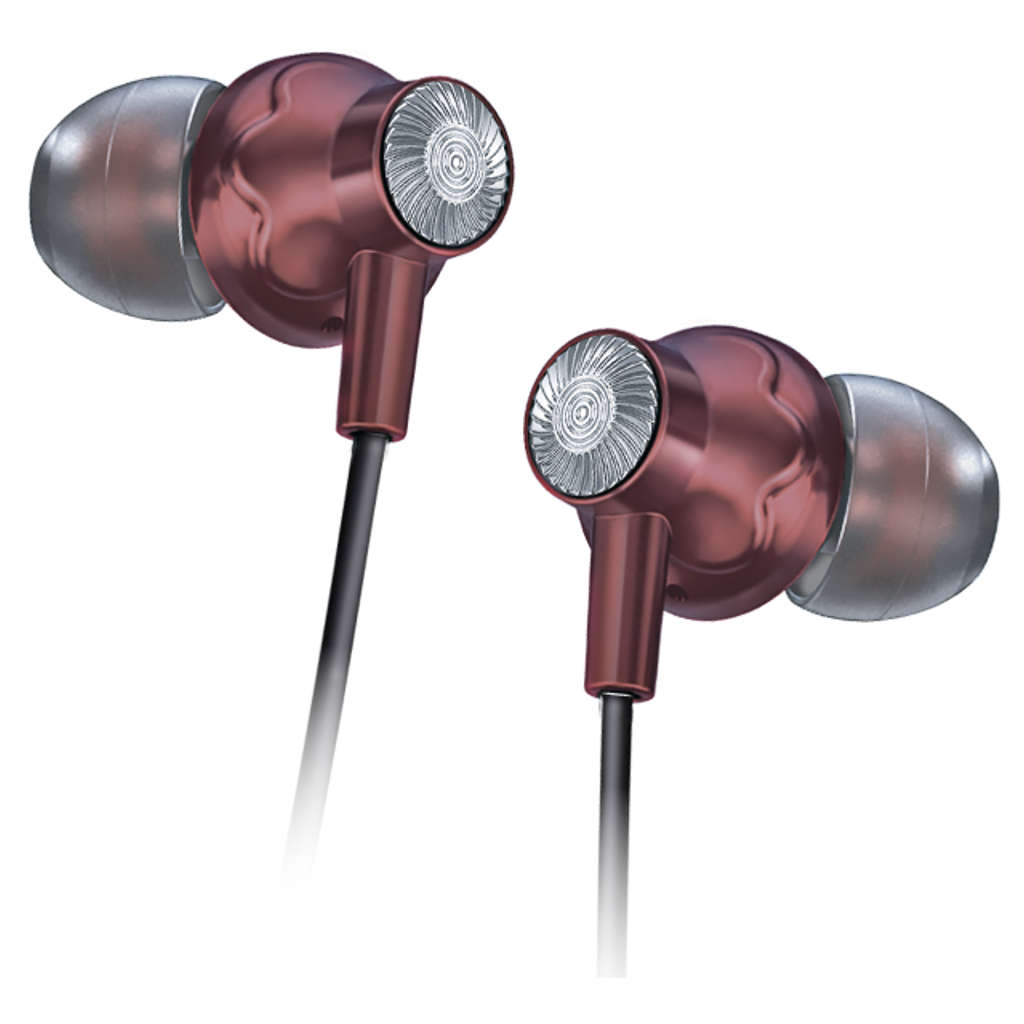 Fingers Beautific2 Wired Earphone Burgundy