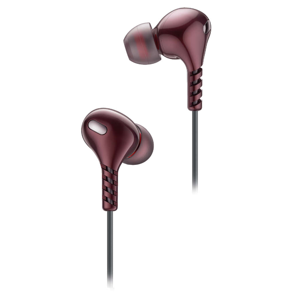 Fingers SoundGlitz2 Wired Earphone Burgundy