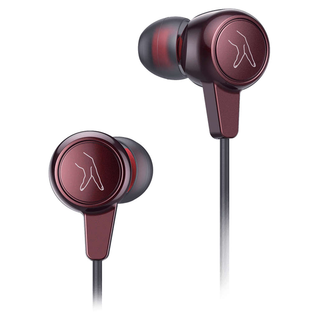 Fingers SoundElite Wired Earphone Burgundy