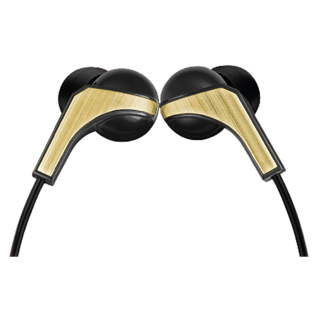 Fingers SoundBoomerang Wired Earphone Ink Black + Gold