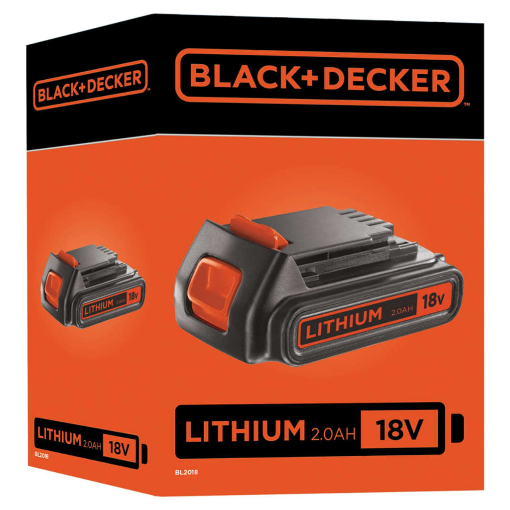 Black & Decker Lithium-Ion Battery Pack 2.0 Ah BL2018