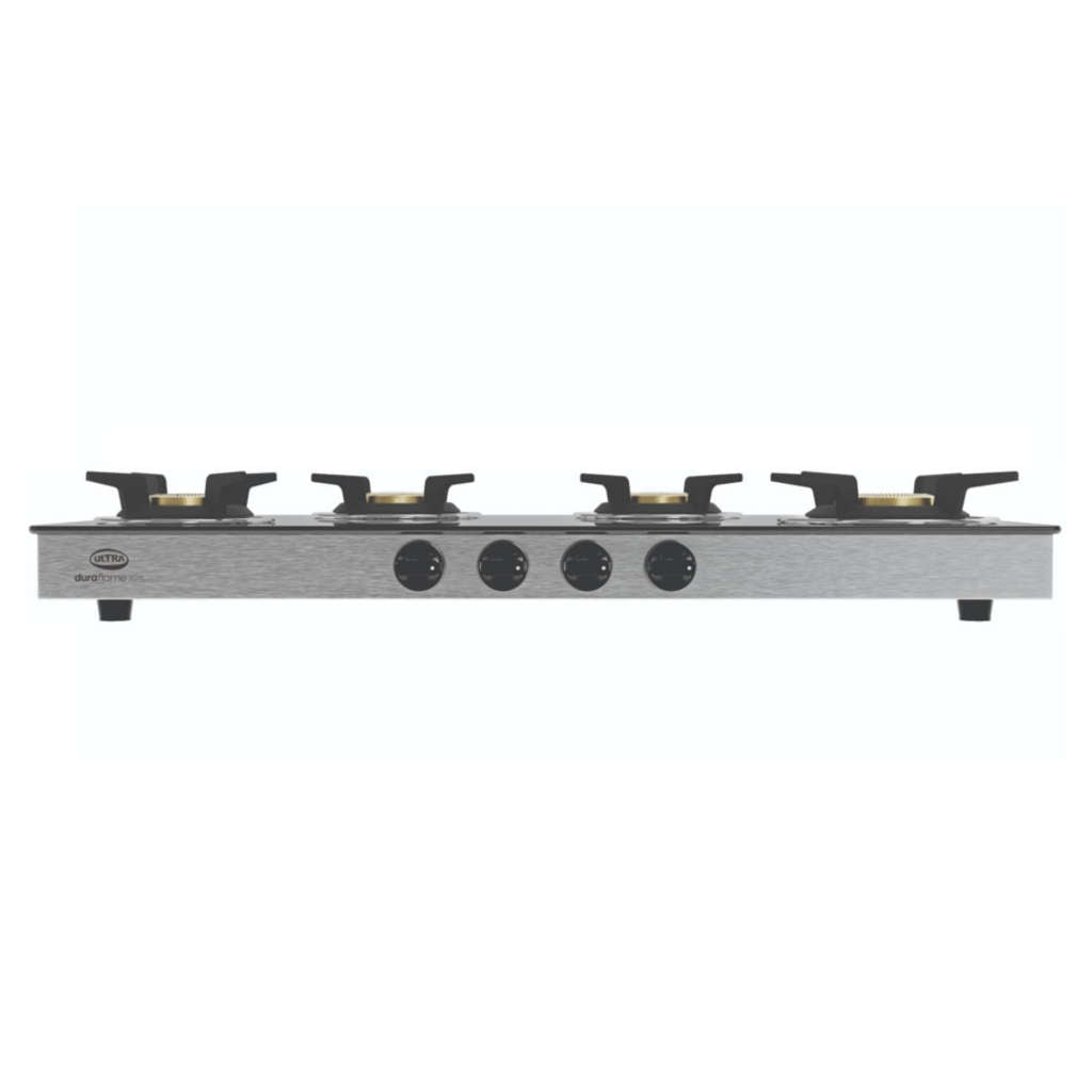 Elgi Ultra Duraflame 4GT Glass Top Gas Stove 4 Burner