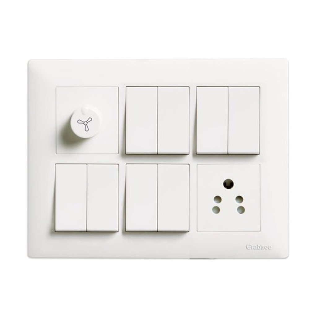 Havells Crabtree Combined Plate – Athena