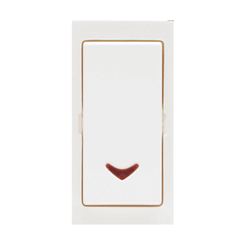 Indoasian-Glint-Switch-With-Indicator-6A-1-Way-800004-(Pack-of-5)-1000015151