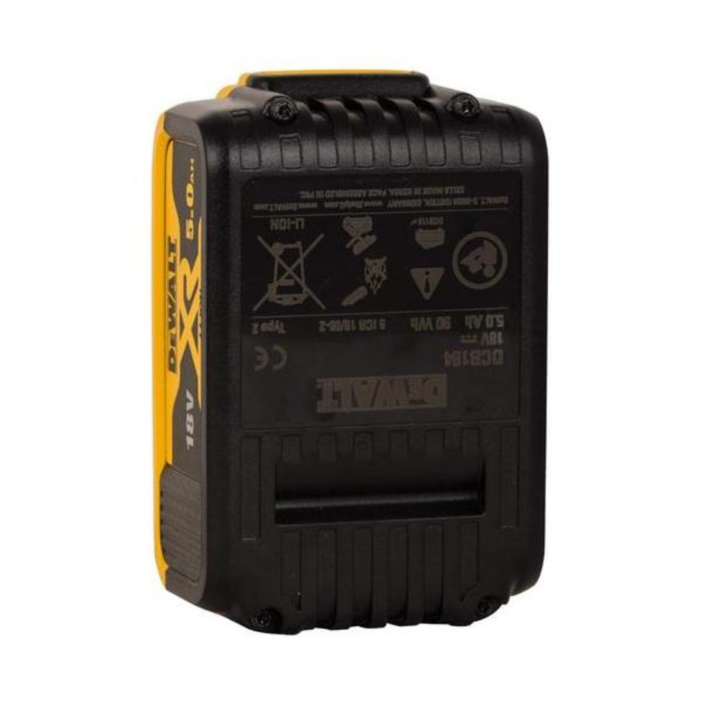 Dewalt 18V XR 5Ah LI-ion Battery Pack DCB184