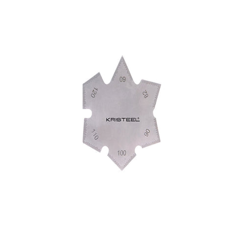 Kristeel Shinwa Angle Gauge 60 – 120 Degree Countersink AGCG