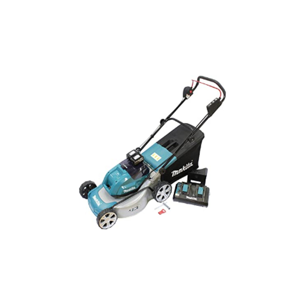Makita 18V x2 (36V) LXT Cordless 460mm 3-in-1 Cordless Lawn Mowers 3600rpm DLM460PT2