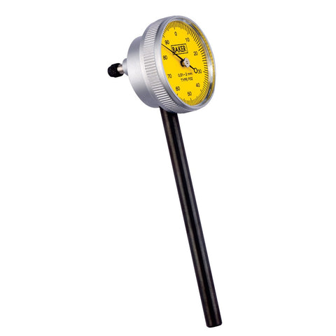 Baker Model 38 Back Plunger Type Dial Gauge 2mm FO2