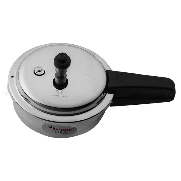 Buy Butterfly Curve Outer Lid Pressure Cooker 2Litre Online at