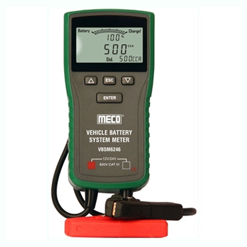Meco Vehicle Battery System Meter Suitable for 12 and 24 V DC Batteries VBSM6246