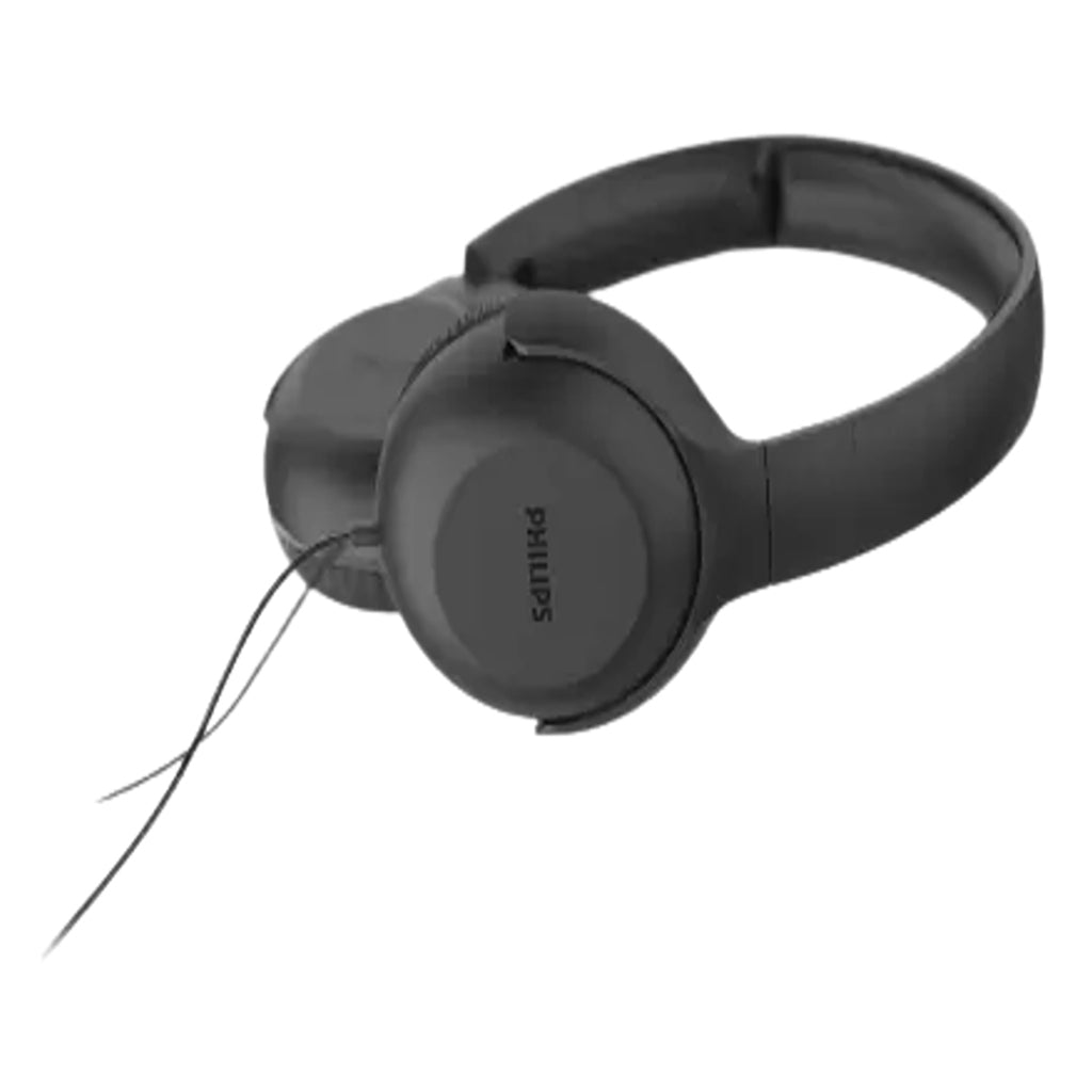 Philips Earphone With Mic Black TAUH201BK