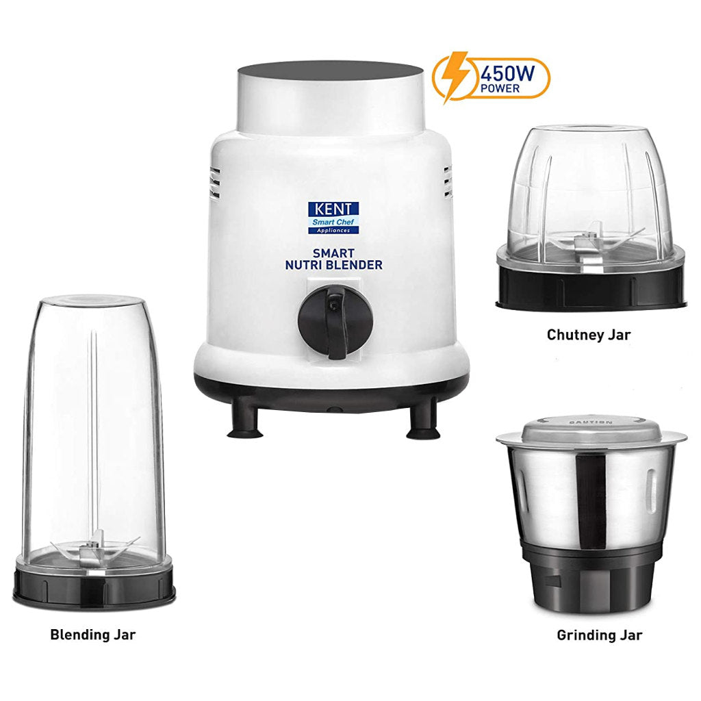 Kent Smart Nutri Blender 450W White 16067