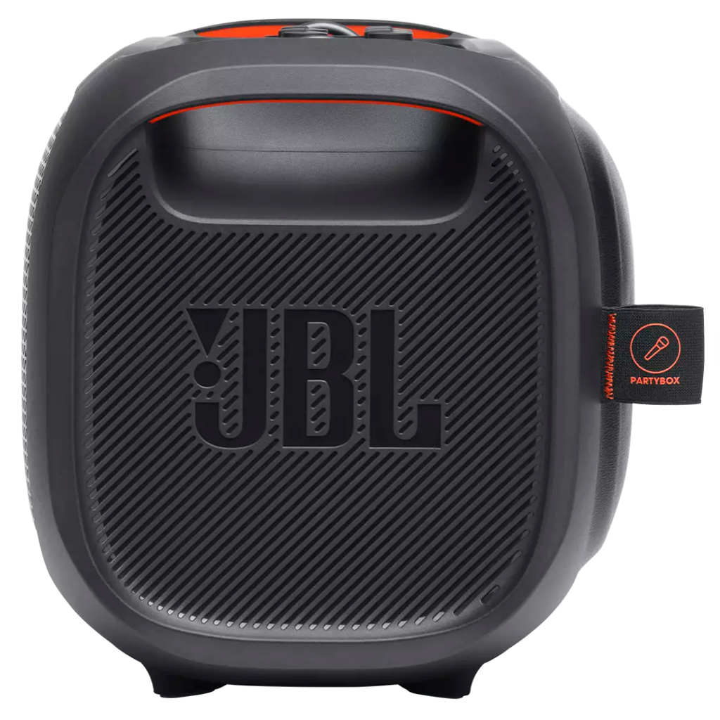 JBL PartyBox On-The-Go Portable Party Speaker With Built-In Lights And Wireless Mic Black