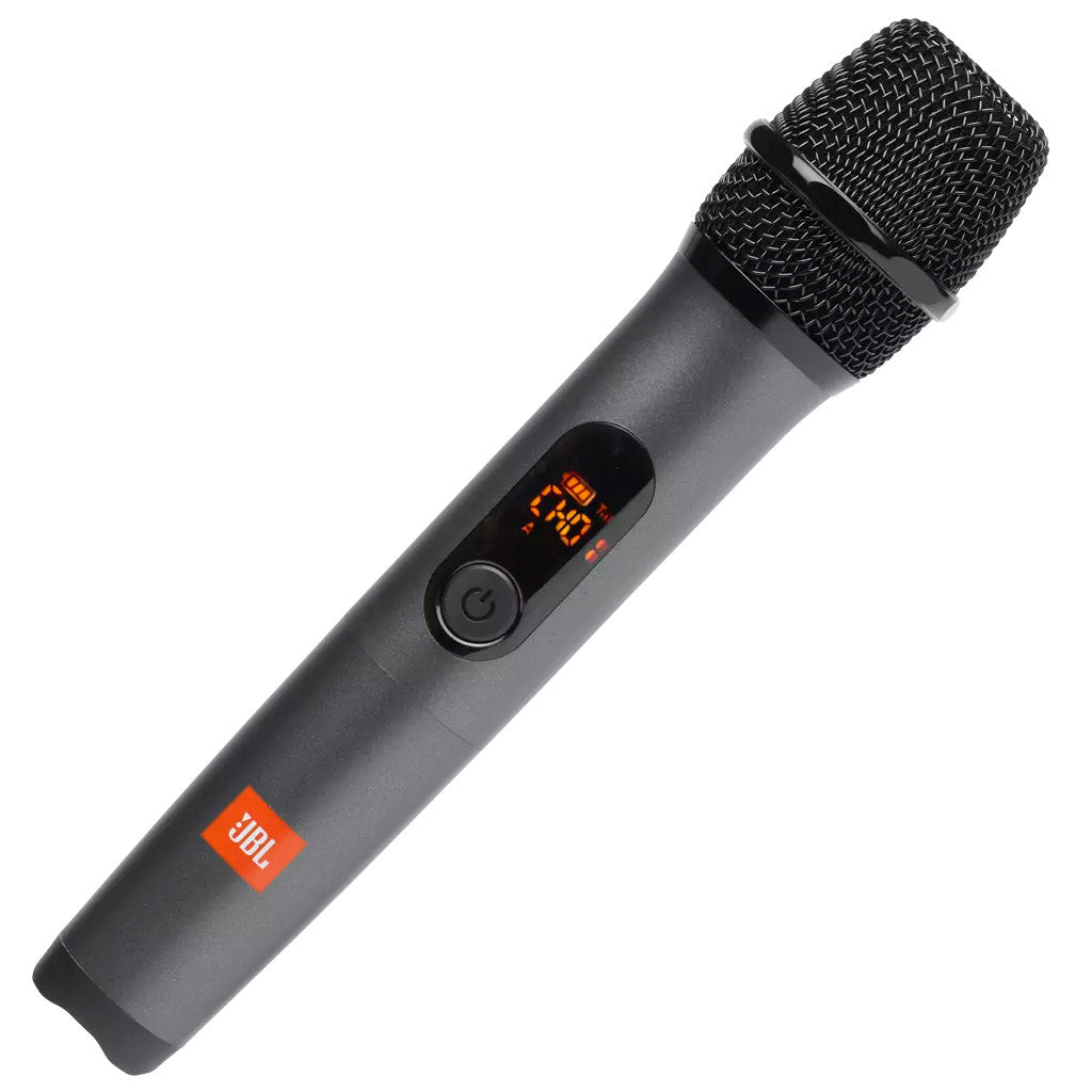 JBL PartyBox On-The-Go Portable Party Speaker With Built-In Lights And Wireless Mic Black