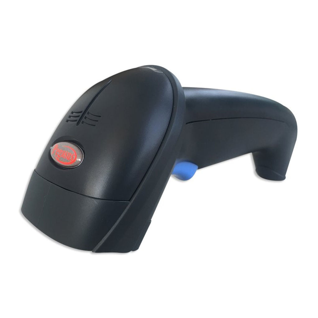 Pegasus Wireless Laser Barcode Scanner With Memory 1D PS1246