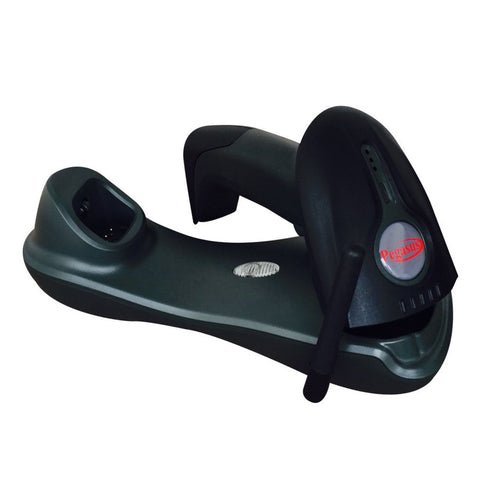 Pegasus Laser Wireless Barcode Scanner With Memory & Charging Station 1D PS1130