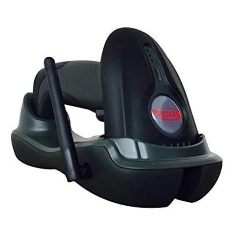 Pegasus Digital Wireless Barcode Scanner With Memory & Charging Station 1D PS2230