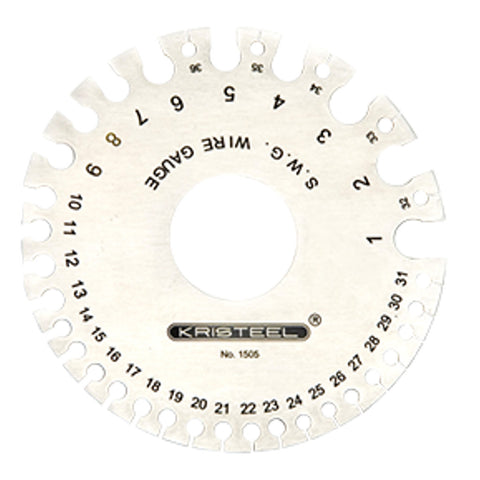 Kristeel Shinwa S.W.G. Round Wire Gauge(1-36 SWG) 1505