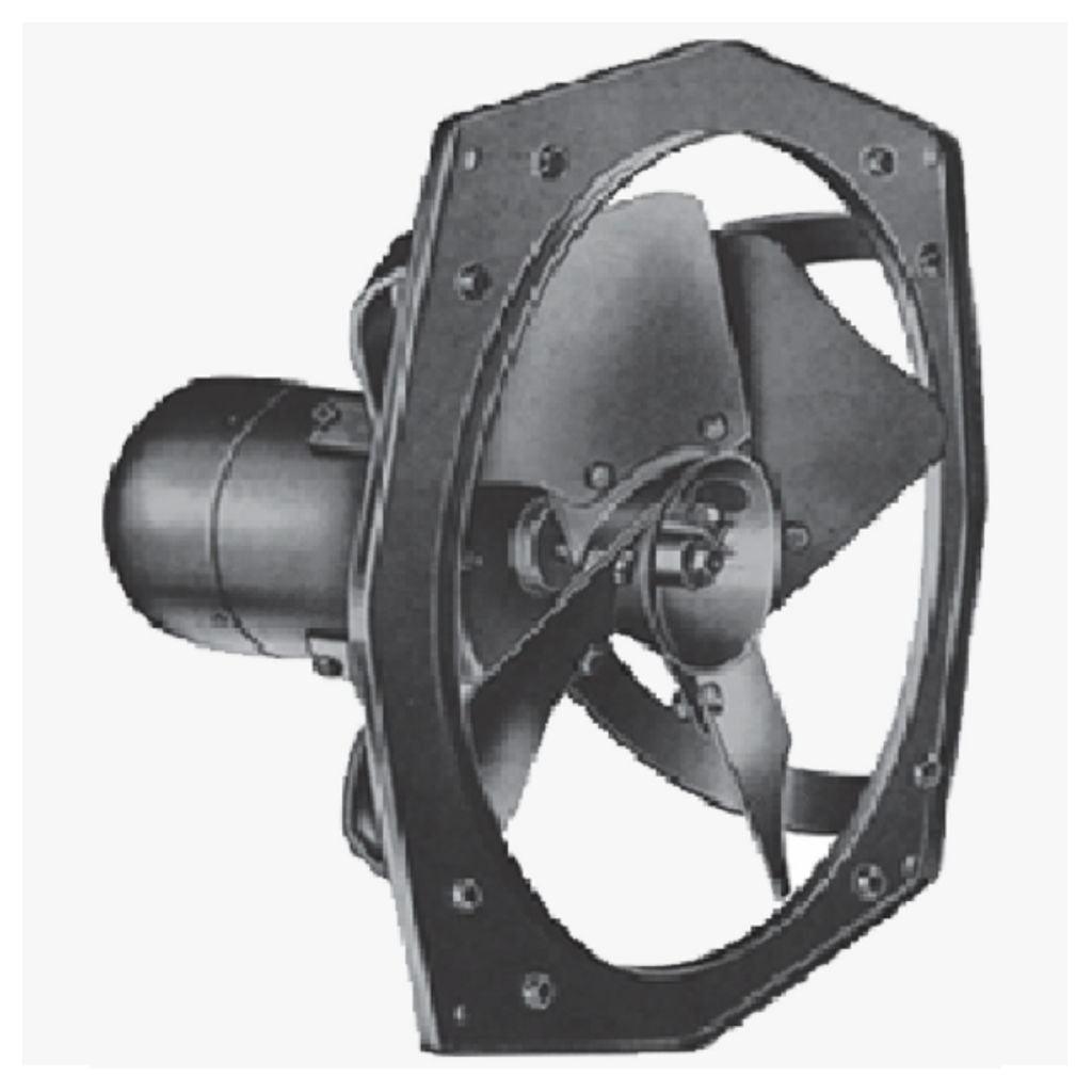 Almonard Heavy Duty Exhaust Fan 18Inch Single Phase 900 RPM