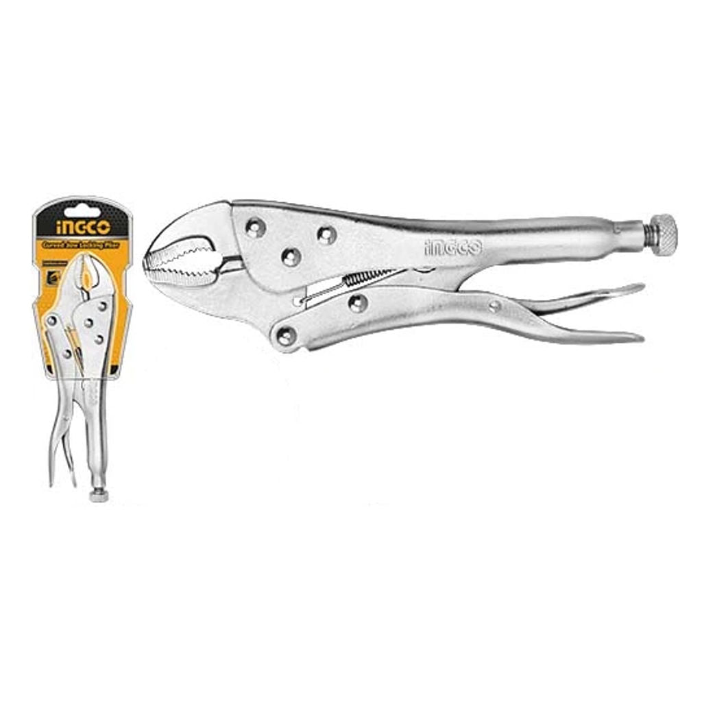 Ingco Curved Jaw Locking Plier 10 Inch HCJLW0210