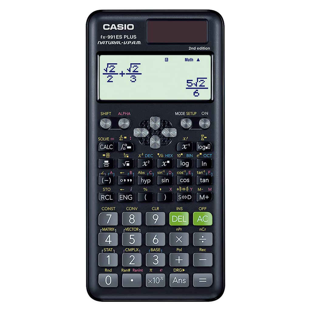 Casio Non-Programmable Scientific Calculator FX-991ES Plus 2nd Edition