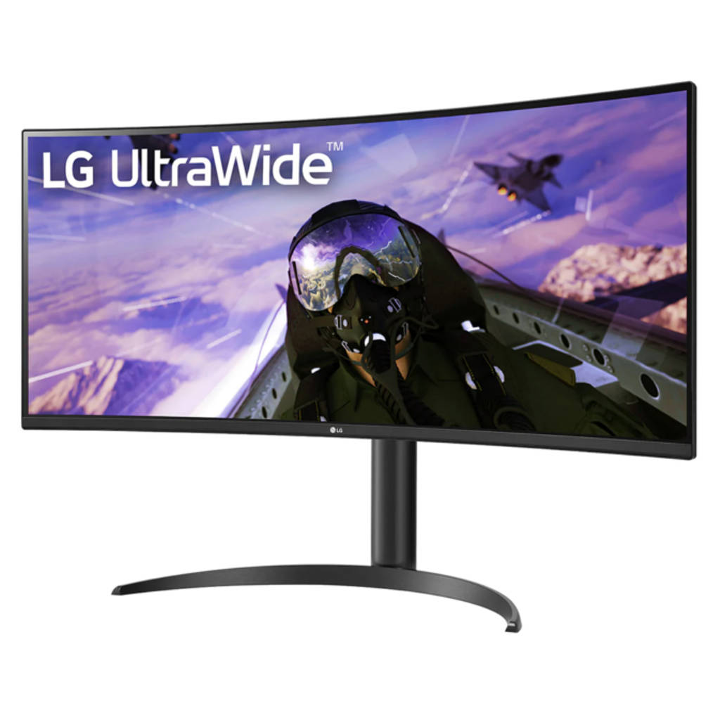 LG QHD Curved UltraWide Monitor 34Inch Black 34WP65C