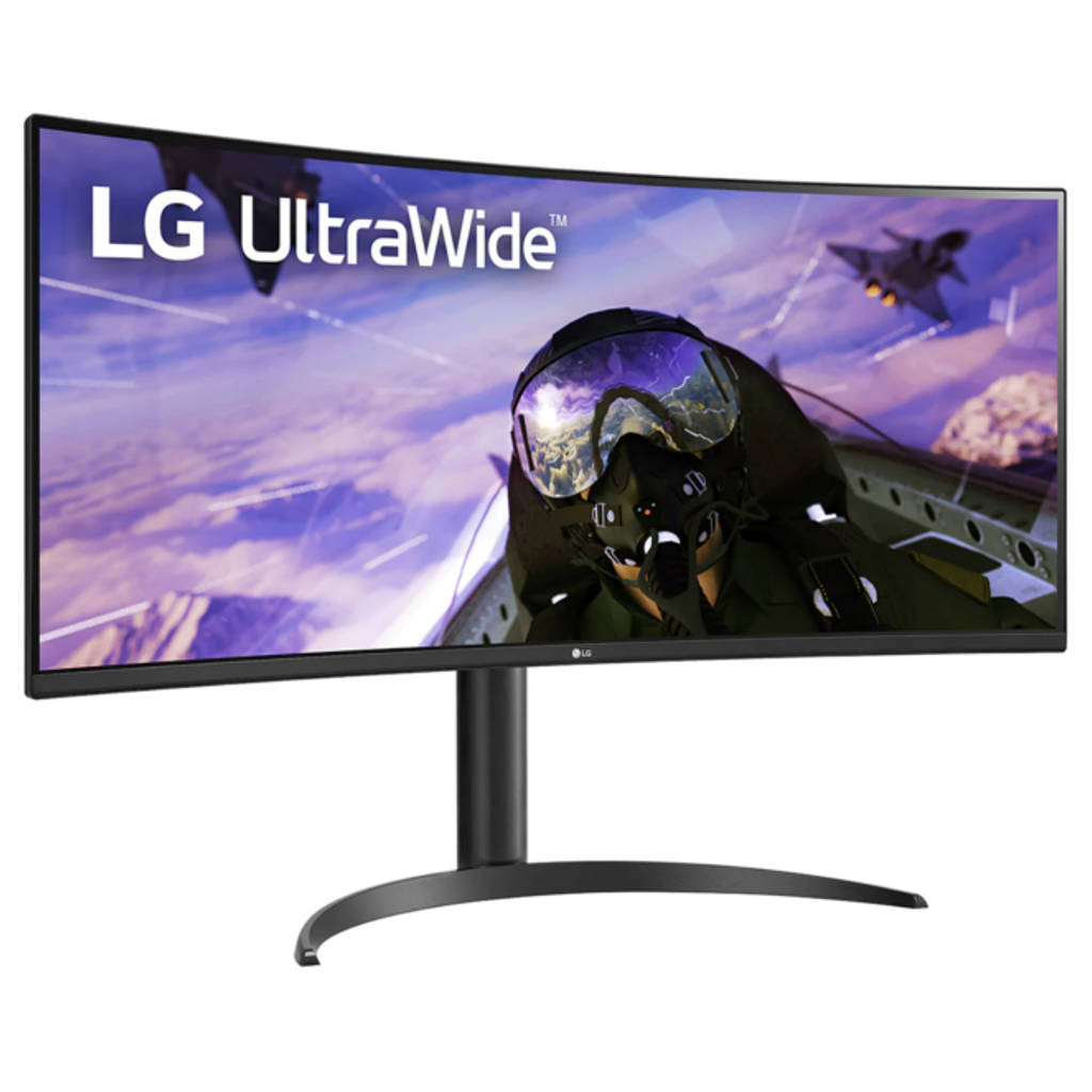 LG QHD Curved UltraWide Monitor 34Inch Black 34WP65C