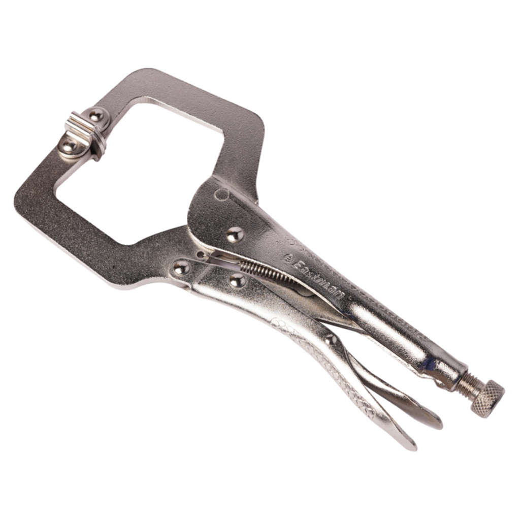 Eastman E-2253 Heavy Duty C-Clamp Lock Grip Plier 11/275mm FECCLP 275