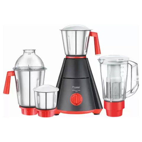 Prestige Nakshatra Super Mixer Grinder 4 Jars 750W Black & Red