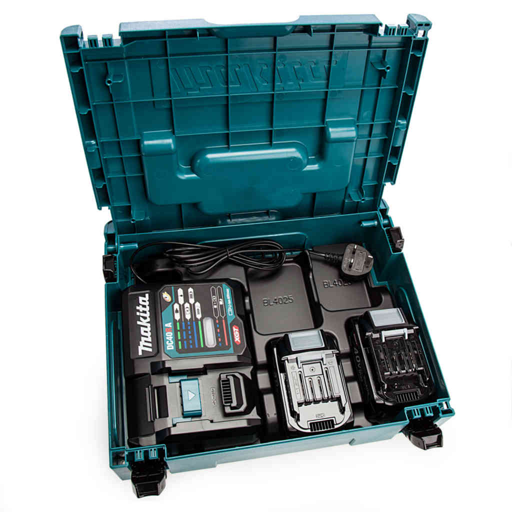 Makita Power Source Kit 40V(2X4.0Ah LI-ION+DC40RA) MKP1G002