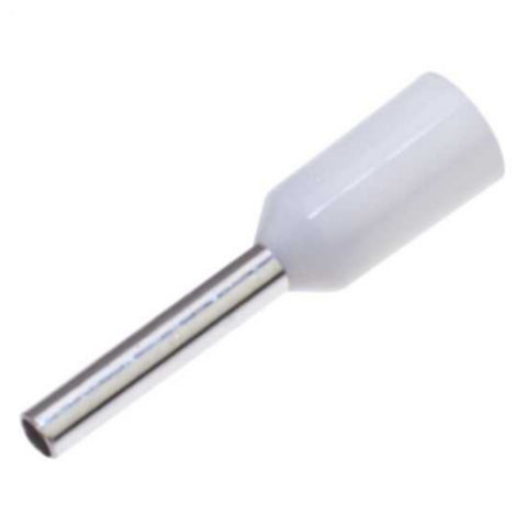 MG Electrica End Sealing Ferrules With Insulated White MGEHI-0.5L-8