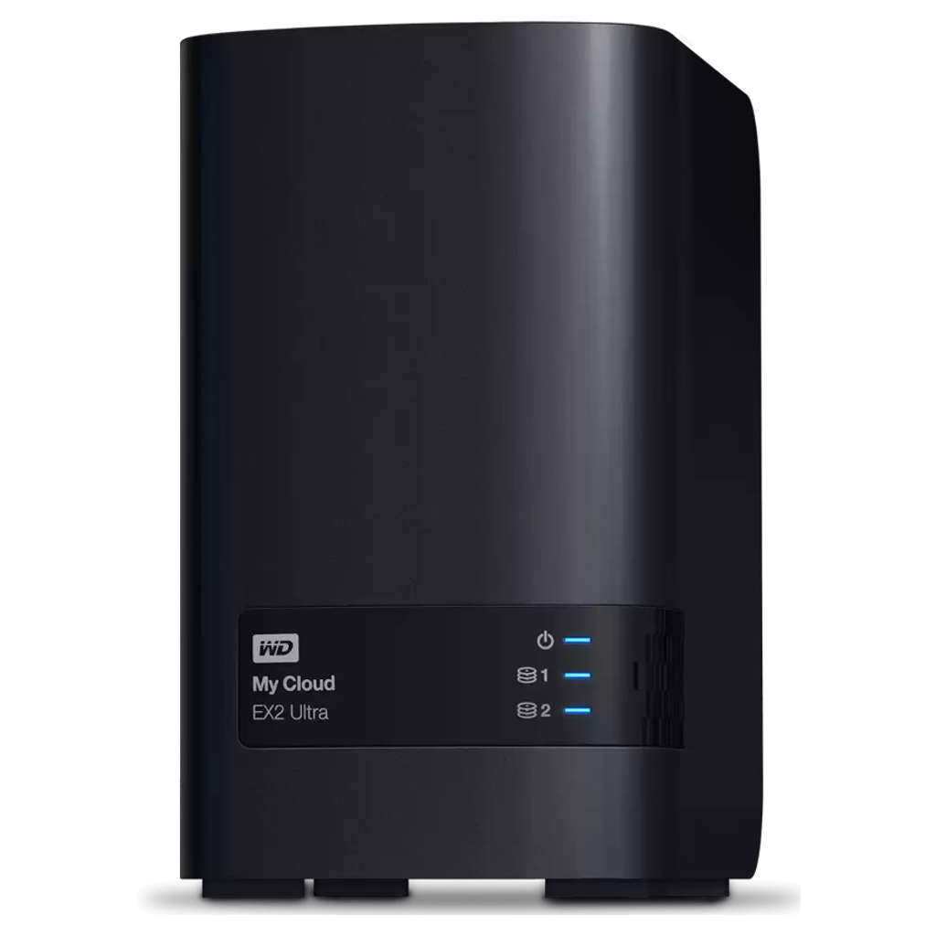 WD My Cloud EX2 Ultra Network Attached Storage HDD 0TB WDBVBZ0000NCH-BESN