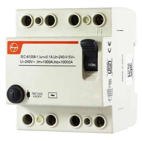 L&T Exora RCCB 25A 4Pole