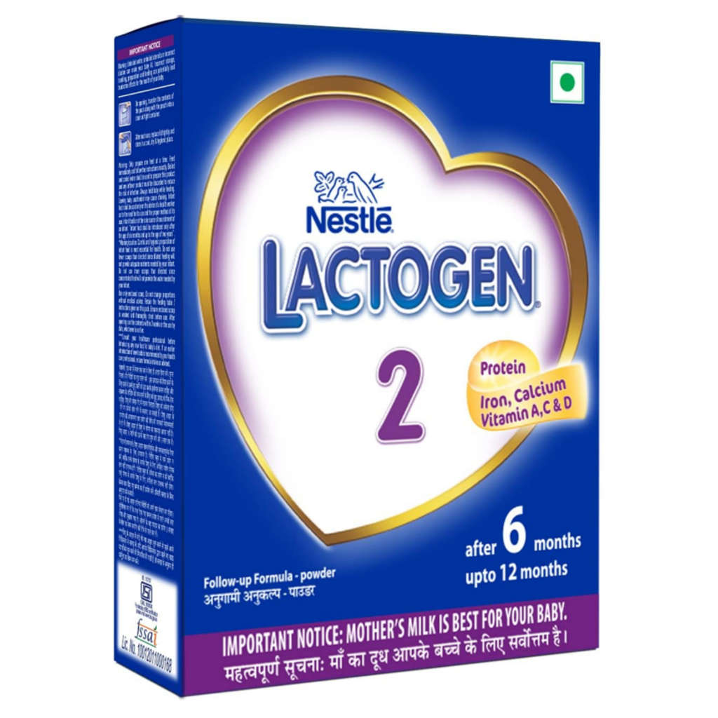 Nestle Lactogen 2 Stage Infant Formula Powder After 6 Months 400g Bag-In-Box Pack