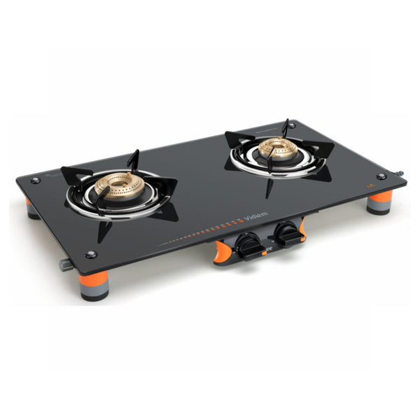 Buy Vidiem Air Pride Glass Top Gas Stove 2 Burner Online at Bestomart