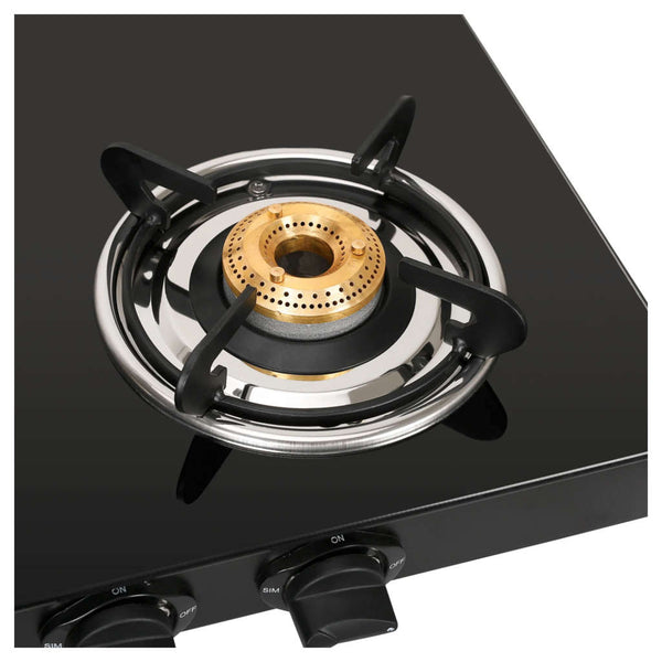 Buy Faber Power Glass Top Gas Stove 4 Brass Burner Online at Bestomart