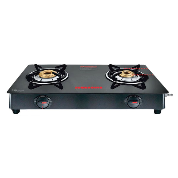 Buy Sowbaghya Elite Glass Top Gas Stove 2 Burner GTSM08 Online at