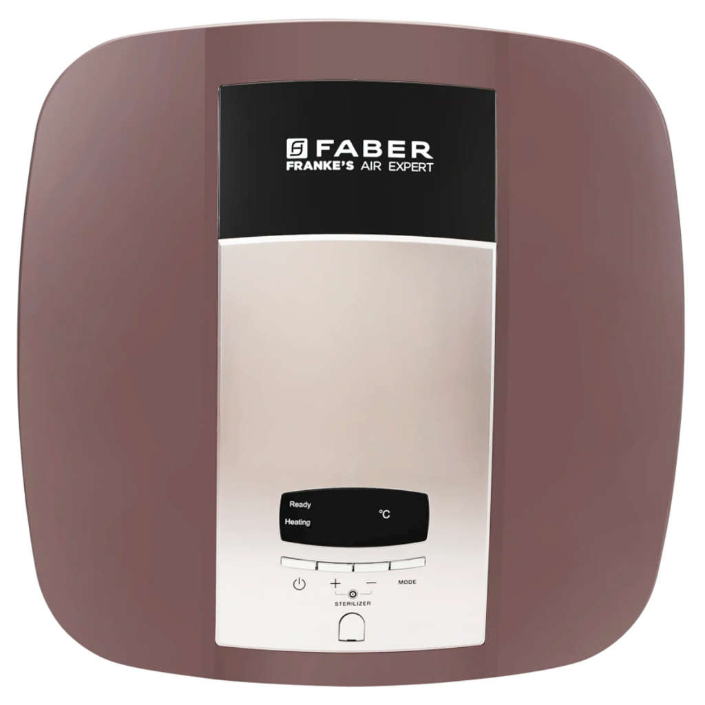Faber FWG Cyrus Digital Storage Water Heater 15 Litre Black Cherry
